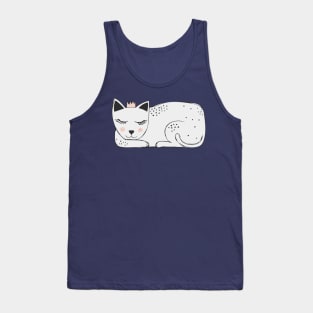 Cat Nap Queen Tank Top